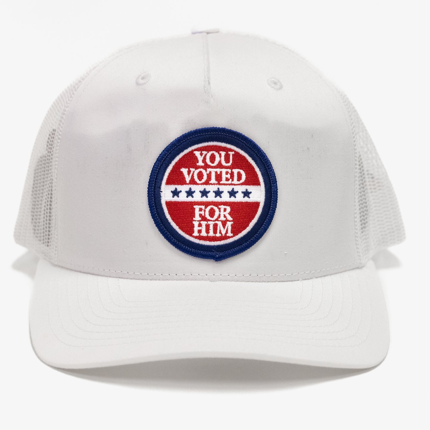Trucker Style Hat - White